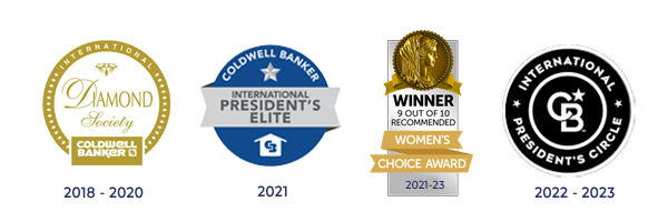 carolyn McNamara real Estate Awards, coldwell banker, realtor, testimonials